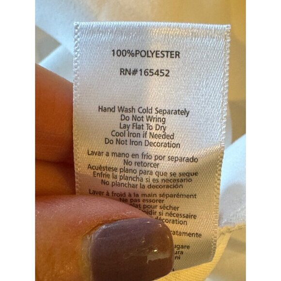 Boys Lie Shirt Women Medium White Satin Collared Button Down Bridezilla Top NWOT - Picture 12 of 14